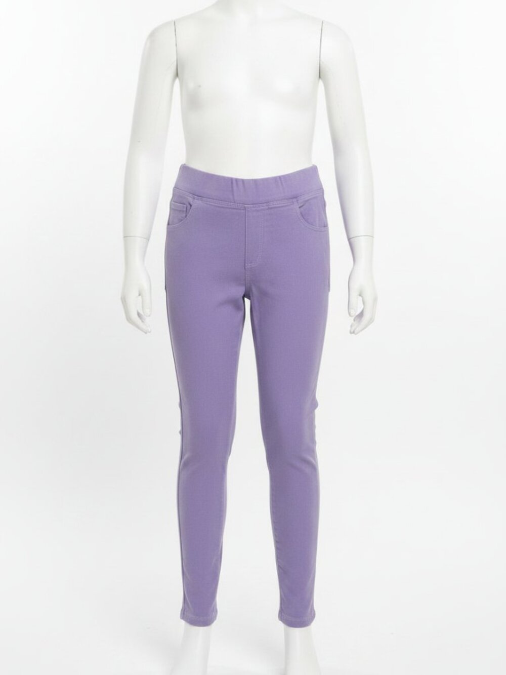 Pantalón Morado Talla 130 (4–5 años) – Slim Fit & Stretch